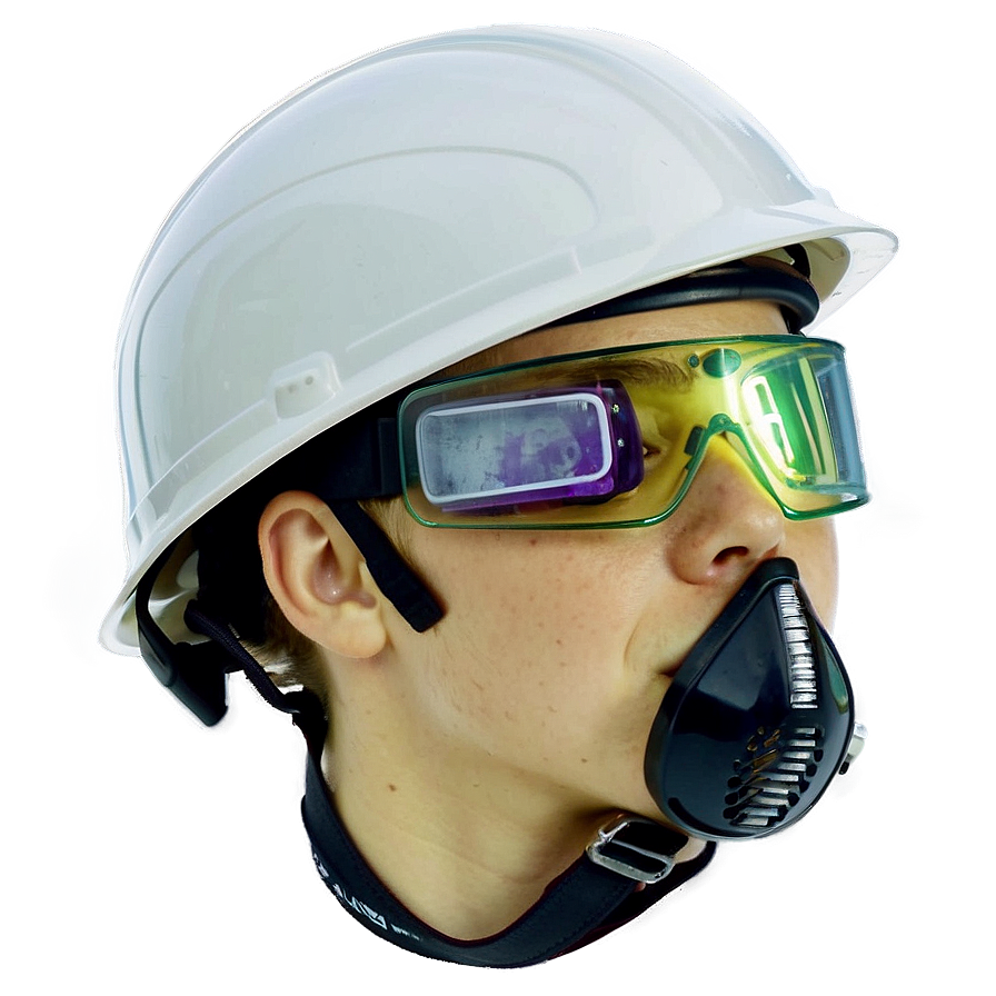 Hard Hat With Goggles Png 05252024 PNG Image