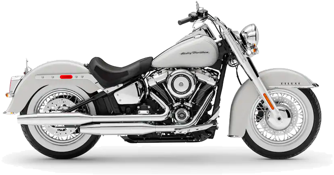 Harley Davidson Deluxe Motorcycle PNG Image