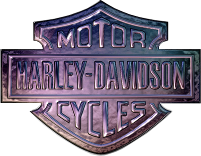 Harley Davidson Logo Metallic PNG Image