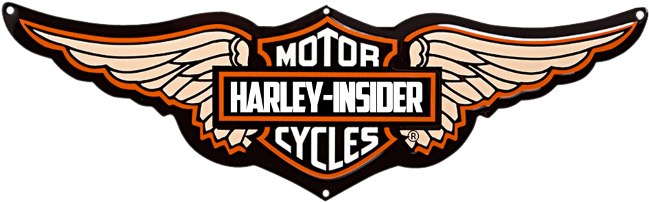 Harley Davidson Logo Wings PNG Image