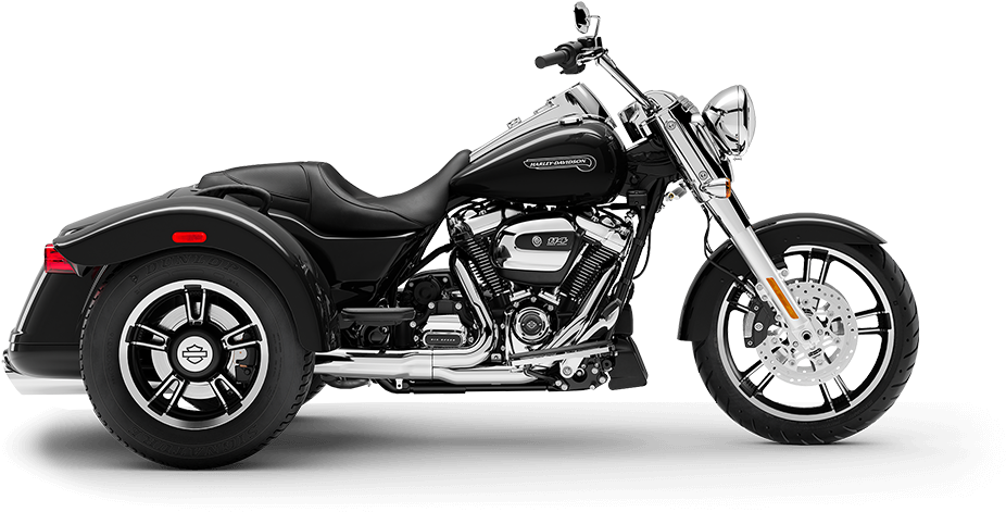 Harley Davidson Trike Motorcycle PNG Image