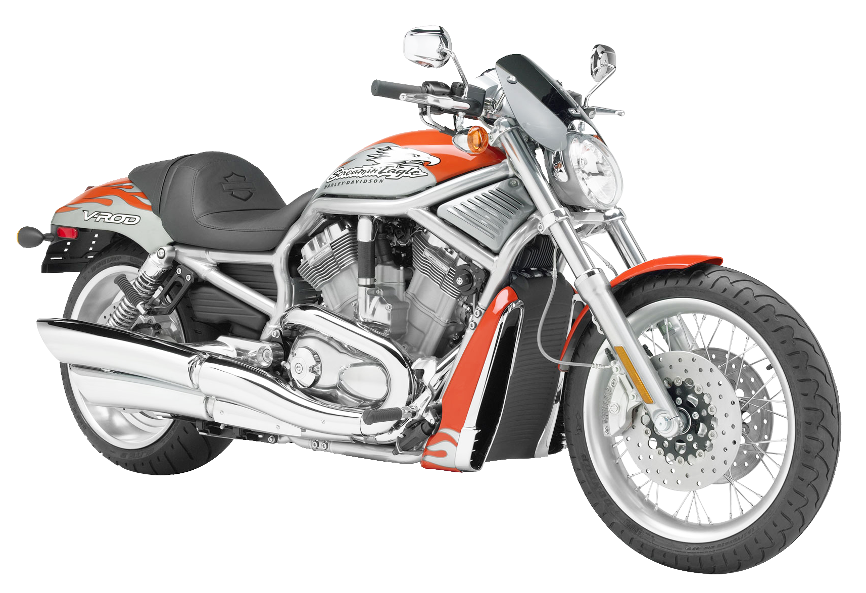 Harley Davidson V R O D Motorcycle PNG Image