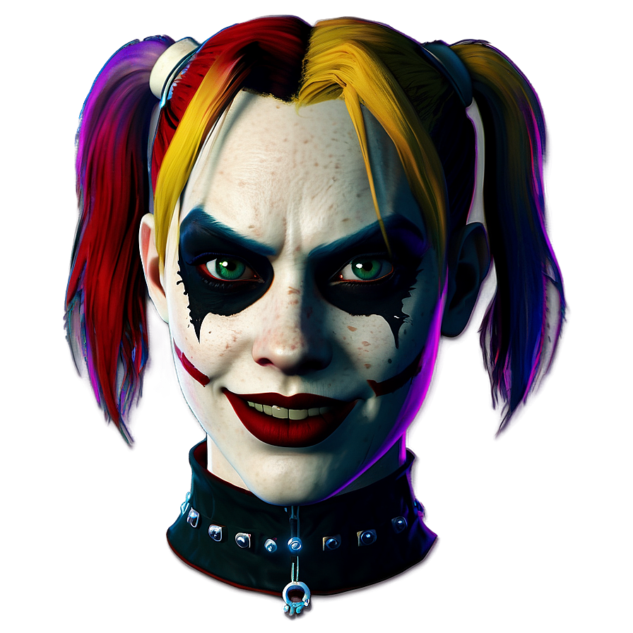 Harley Quinn Arkham Asylum Videogame Png Fey PNG Image