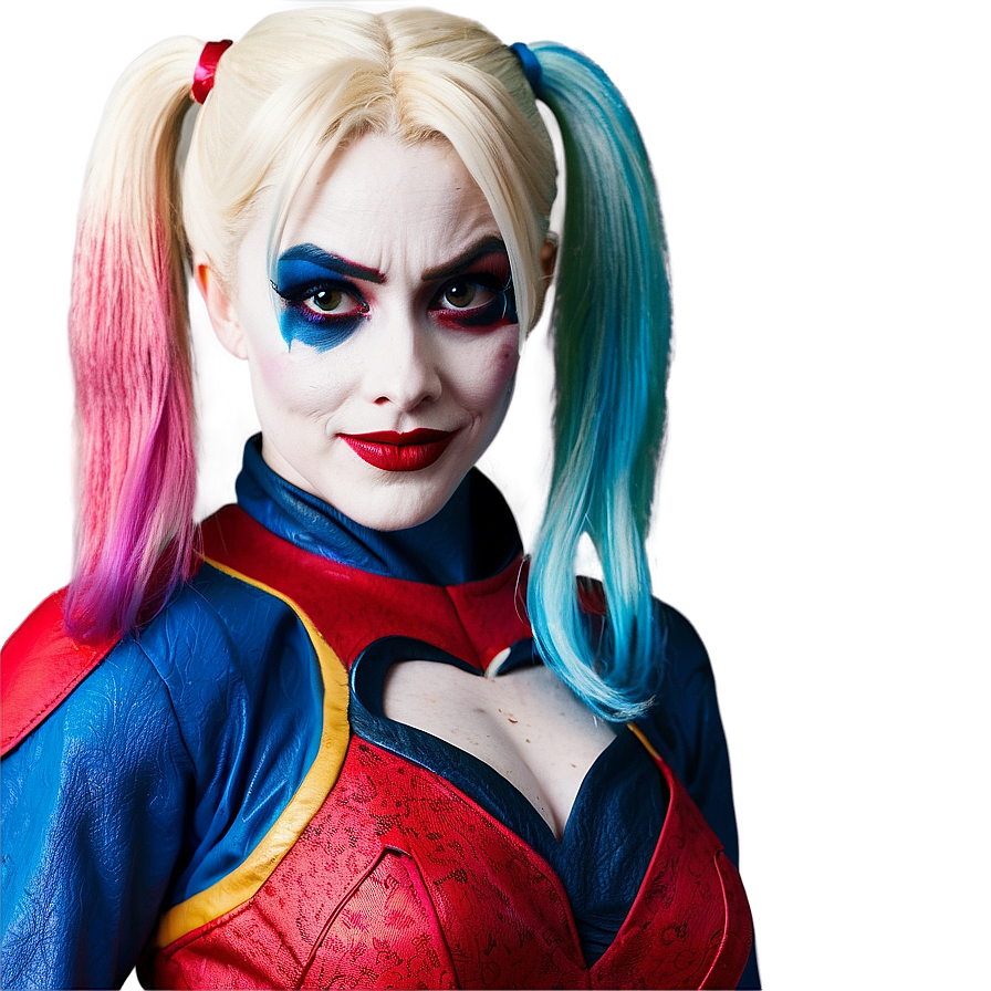 Harley Quinn In Action Pose Png Jaj8 PNG Image