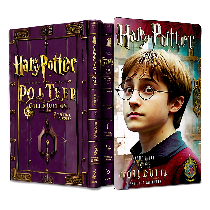 Harry Potter Collector's Editions Png Jei PNG Image