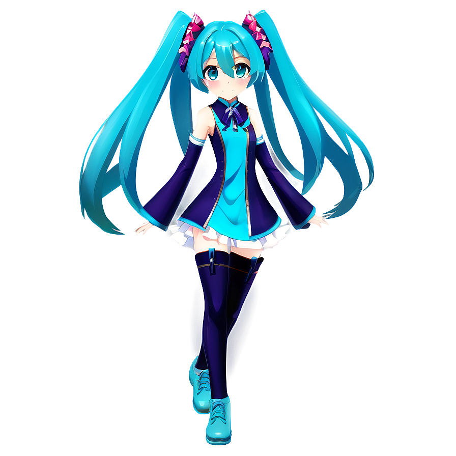 Hatsune Miku V4x Design Png Prb PNG Image