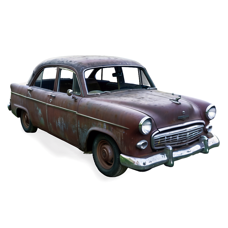 Haunted Abandoned Car Png Vup36 PNG Image