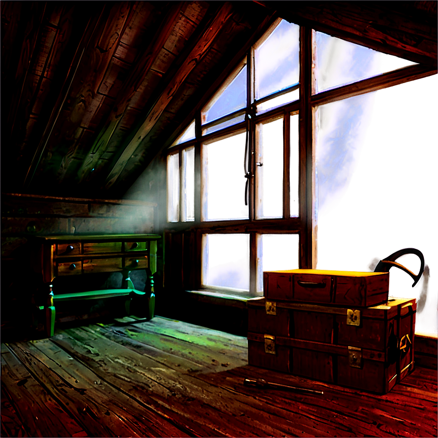 Haunted Attic Room Png 20 PNG Image