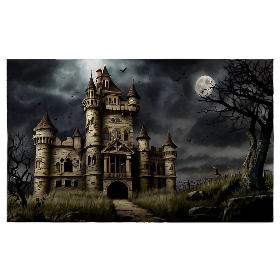 Haunted Castle Png 85 PNG Image