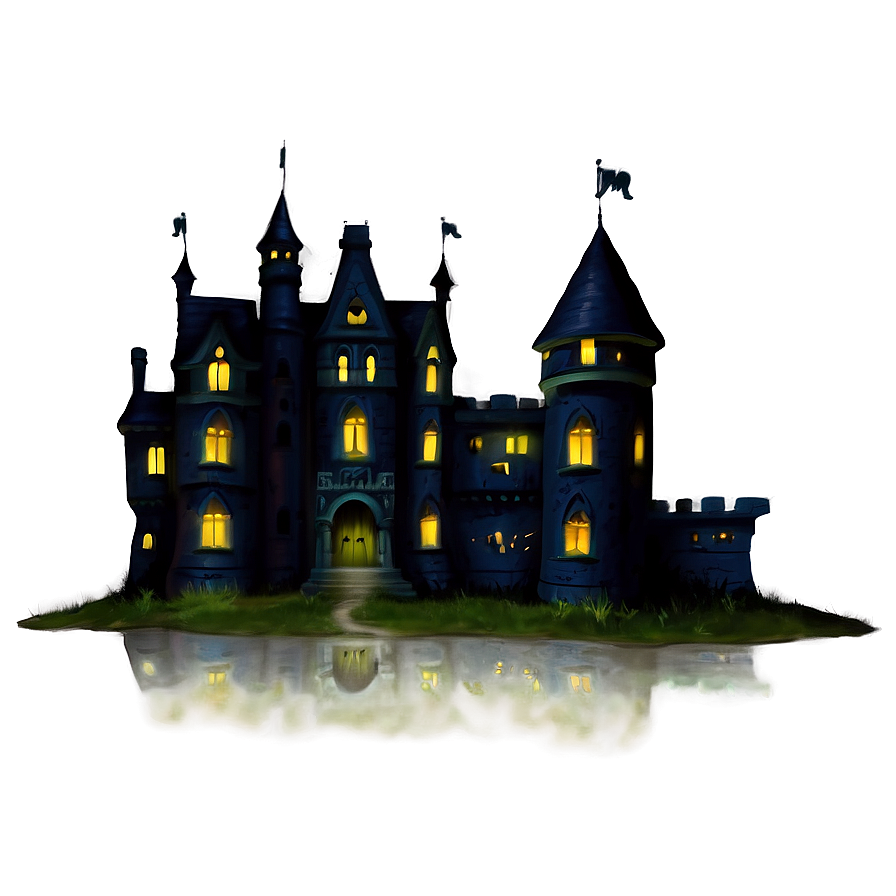 Haunted Castle Png New52 PNG Image