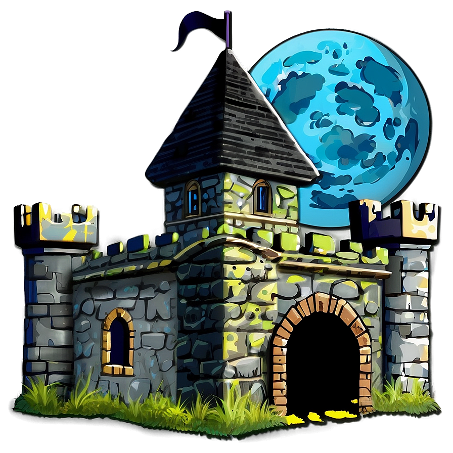 Haunted Castle Png Ylm PNG Image