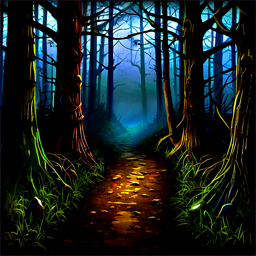 Haunted Forest Path Png 38 PNG Image