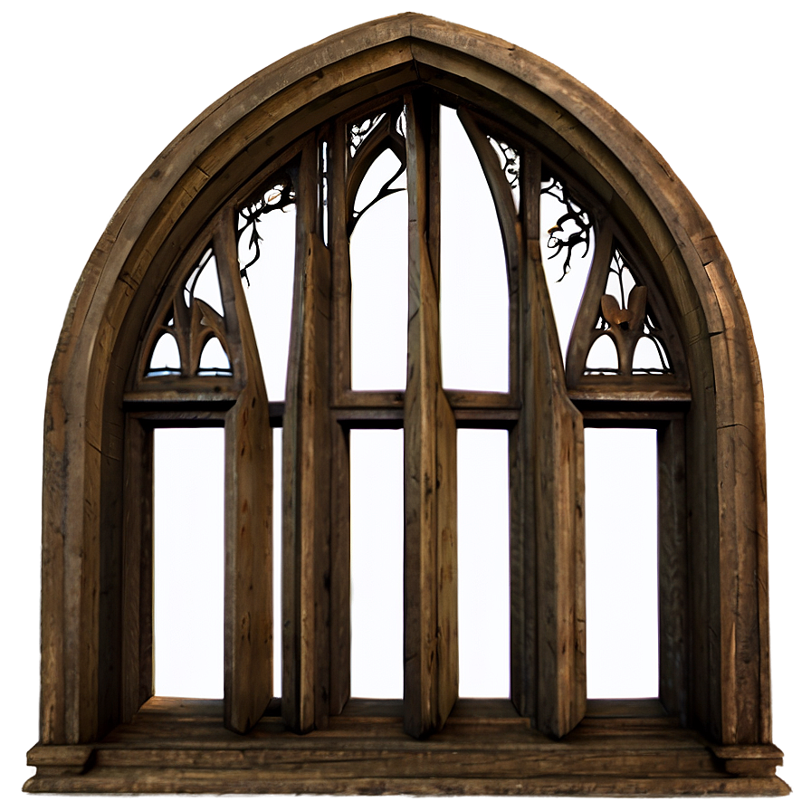 Haunted Gothic Window Png Xxy PNG Image