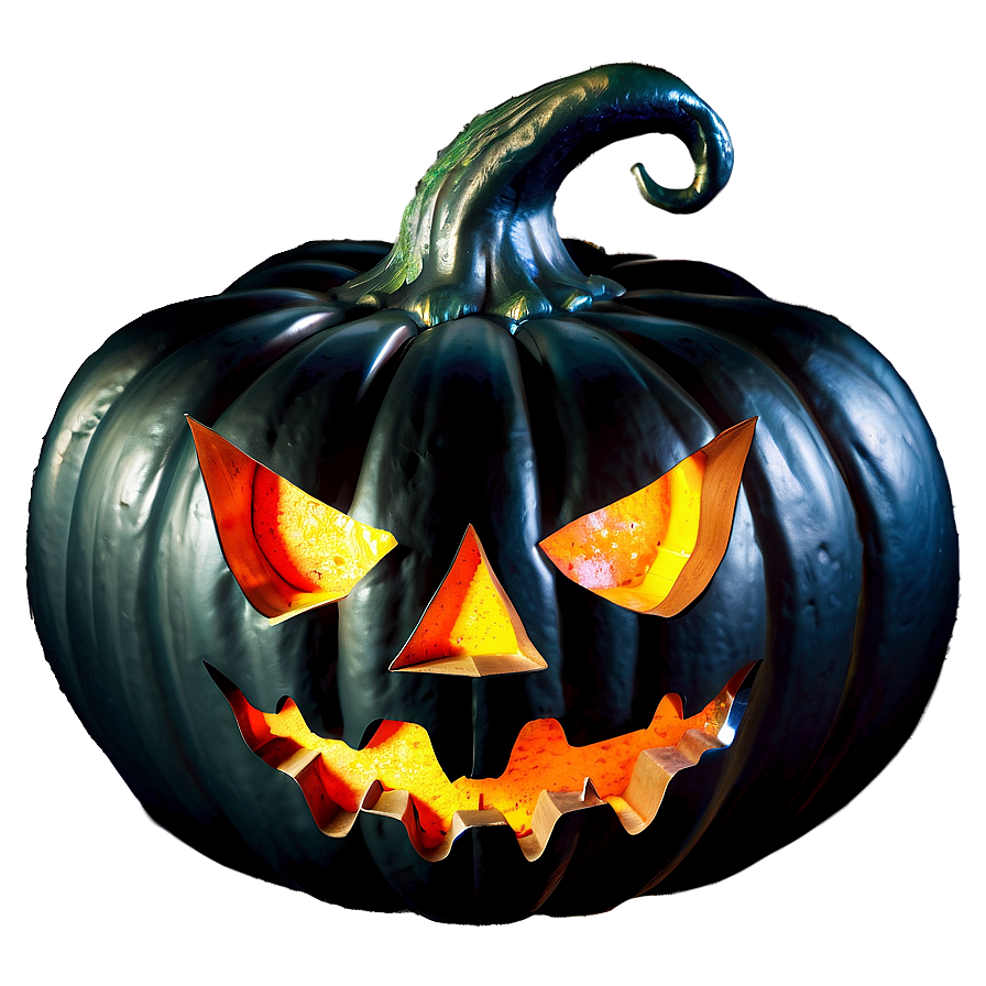 Haunted Pumpkin Decoration Png Nke PNG Image