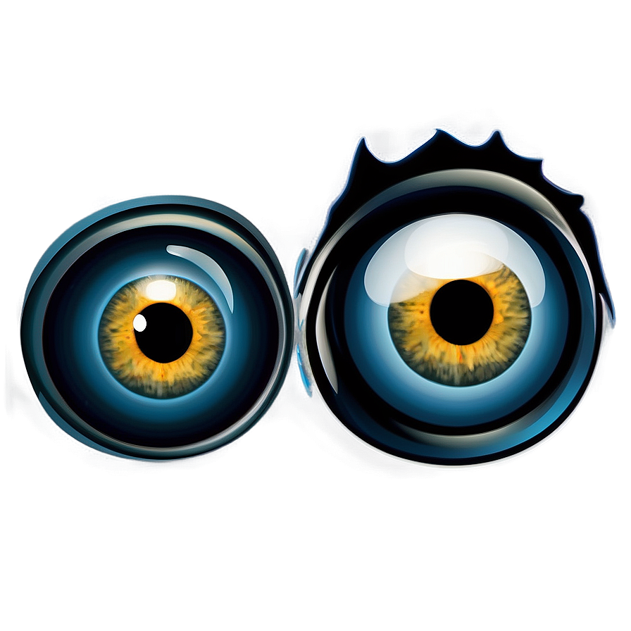 Haunting Eyes Vector Png Isl PNG Image