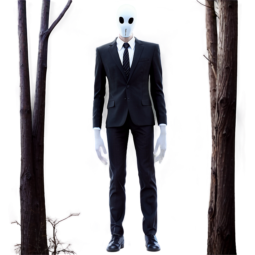 Haunting Slender Man Image Png Ocw73 PNG Image