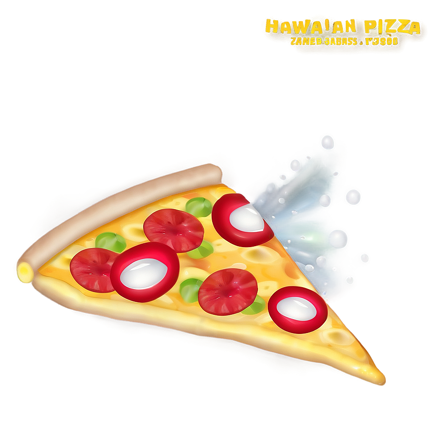 Hawaiian Pizza Cartoon Png 06272024 PNG Image