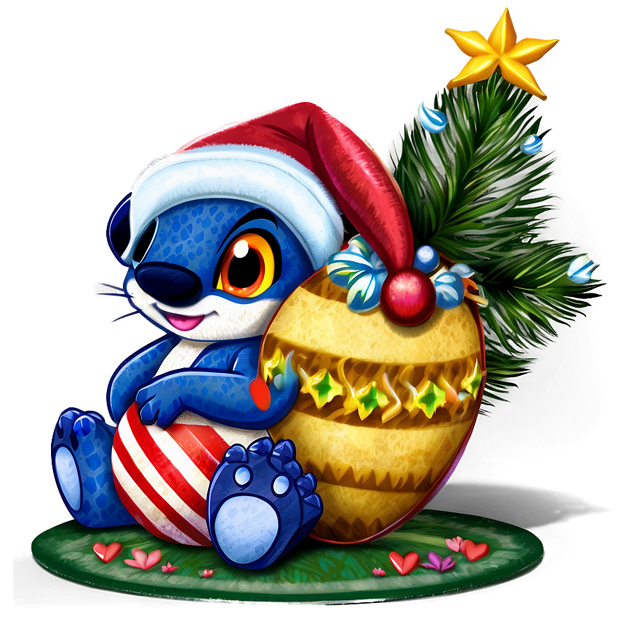 Hawaiian Stitch Christmas Celebration Png 91 PNG Image