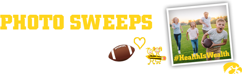 Hawkeye Fan Training Photo Sweepstakes PNG Image