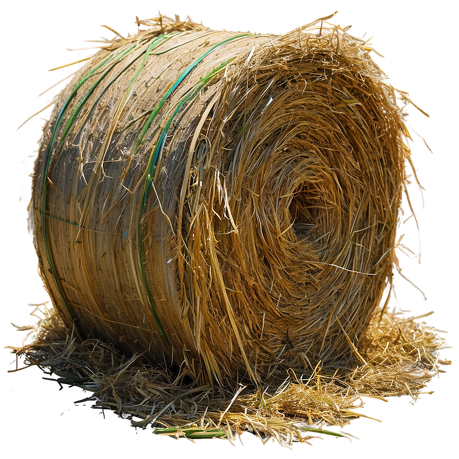 Hay Bale Garden Png 06122024 PNG Image