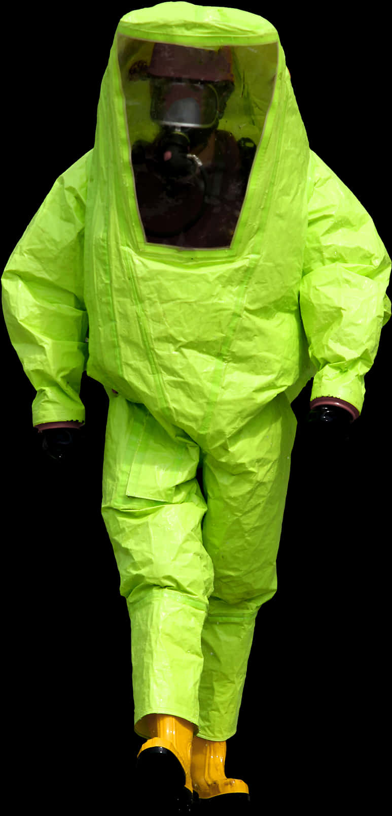 Hazmat Suit Isolation PNG Image