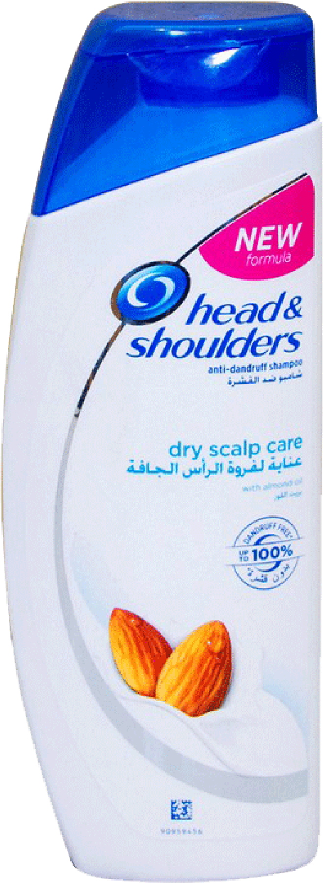 Headand Shoulders Dry Scalp Care Shampoo Bottle PNG Image