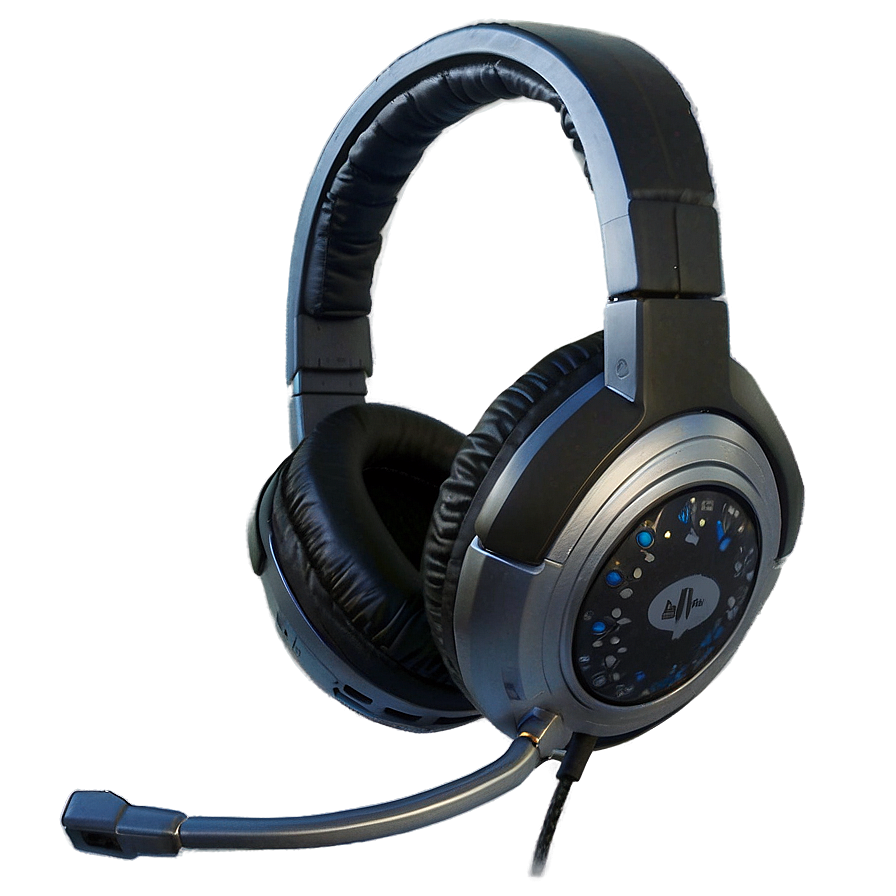 Headset With Mic A PNG Image