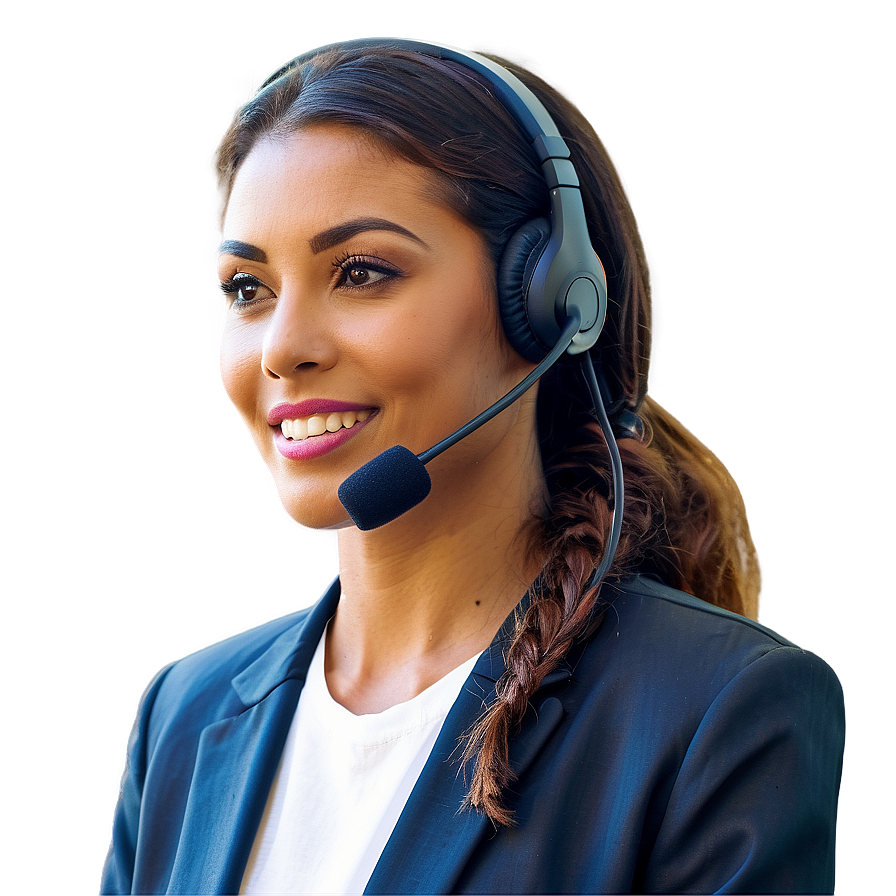 Headset With Mic For Call Center Png 06292024 PNG Image