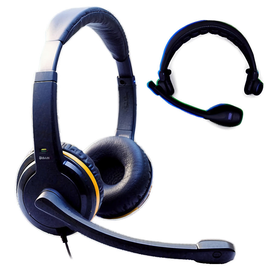 Headset With Mic For Call Center Png 06292024 PNG Image