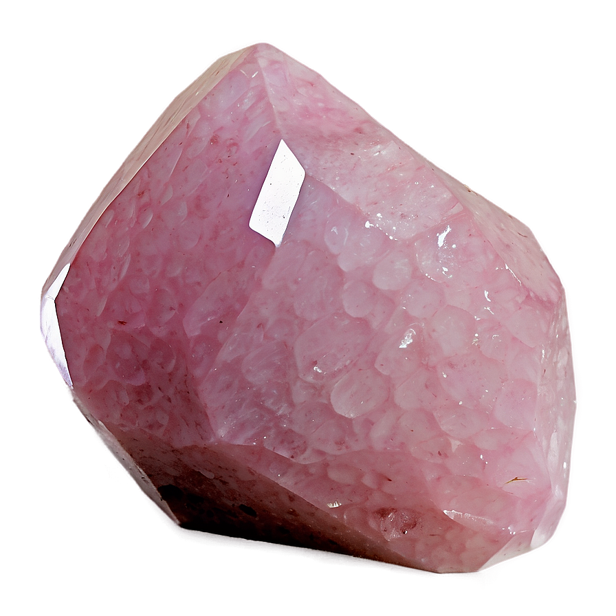 Healing Rose Quartz Stone Png Dfv PNG Image