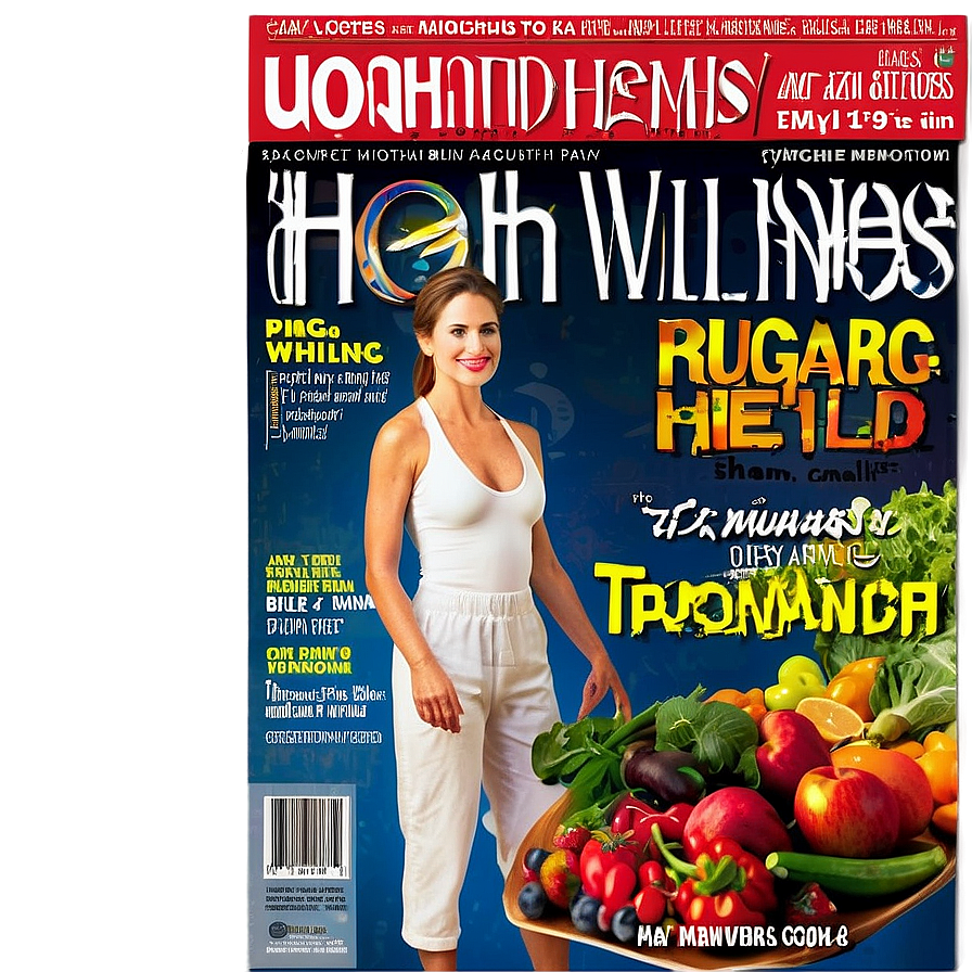 Health And Wellness Magazine Edition Png 96 PNG Image