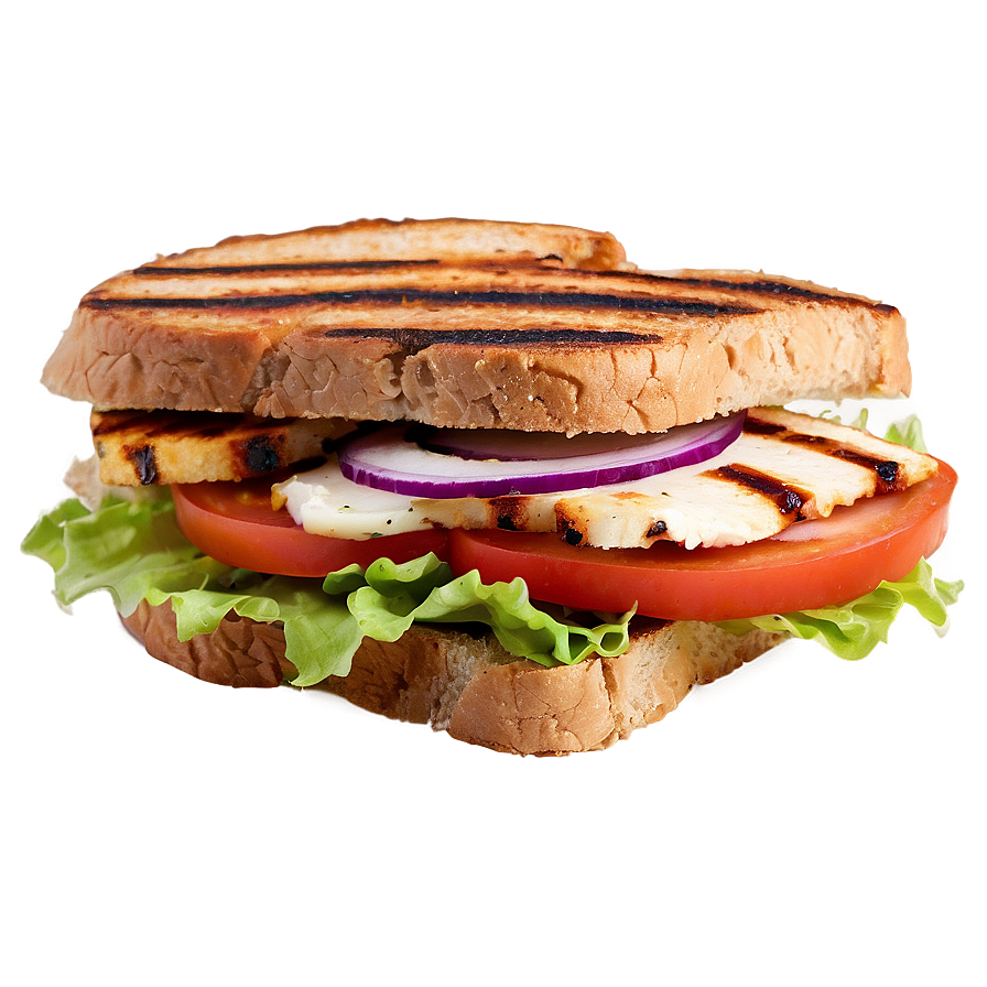 Healthy Grilled Chicken Sandwich Png Yxb33 PNG Image