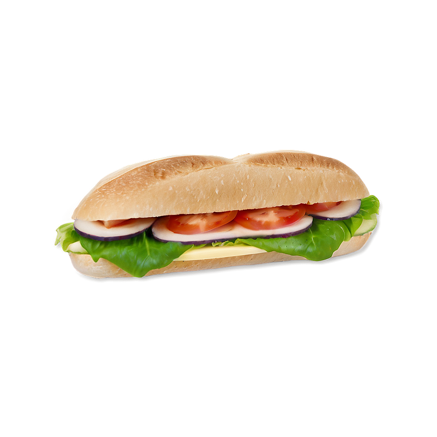 Healthy Sub Sandwich Png 06272024 PNG Image