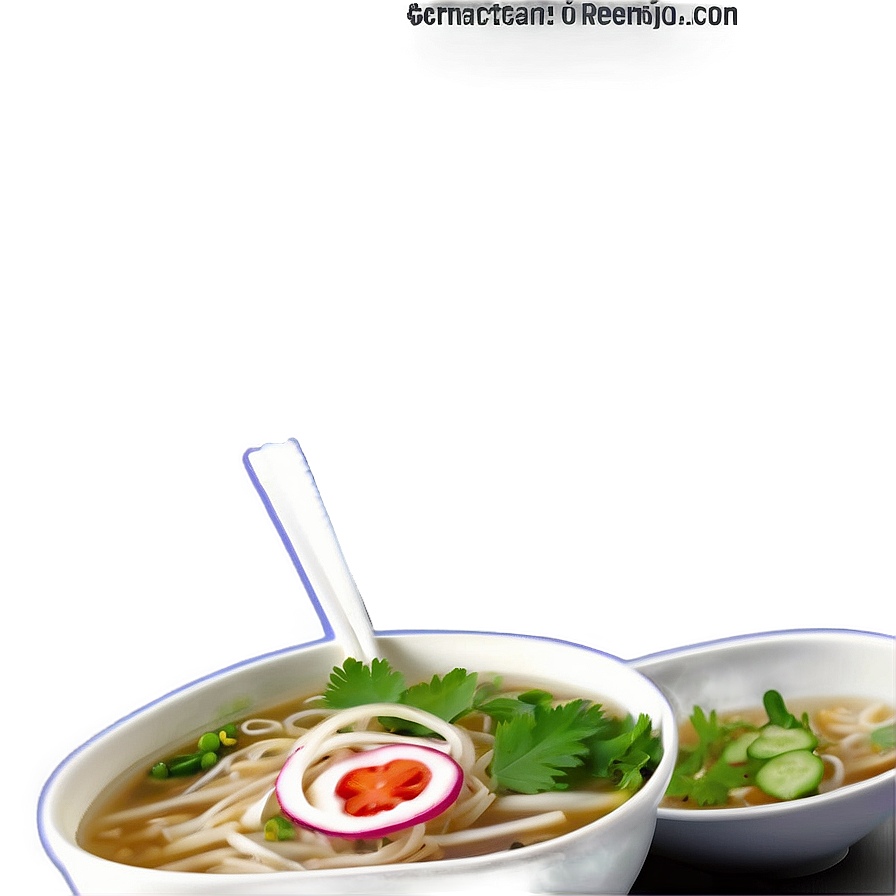 Healthy Vegetarian Pho Png Ada PNG Image