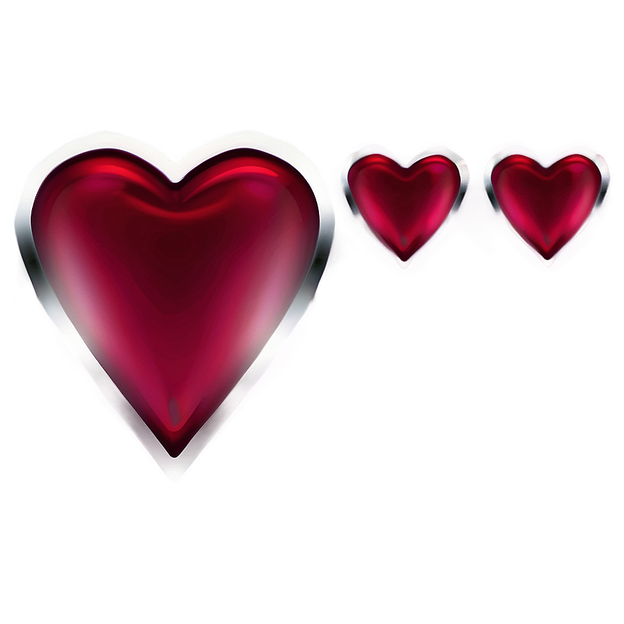 Heart Border Transparent Png Qdq PNG Image