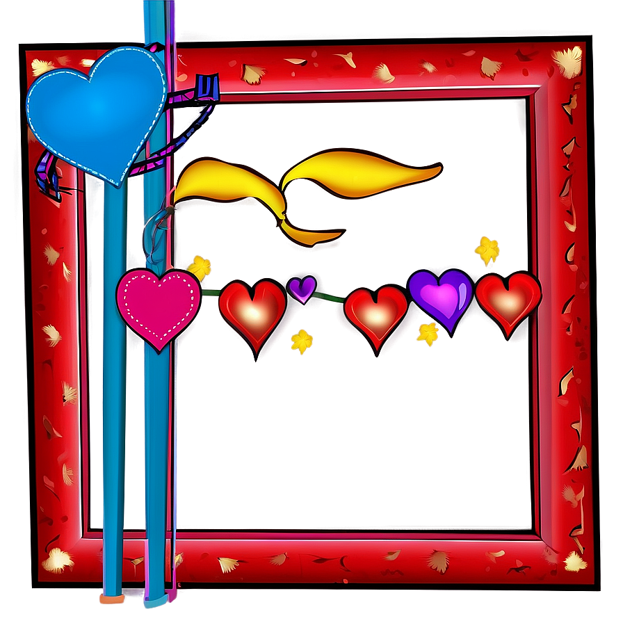 Heart Clipart Border Frame Png 61 PNG Image