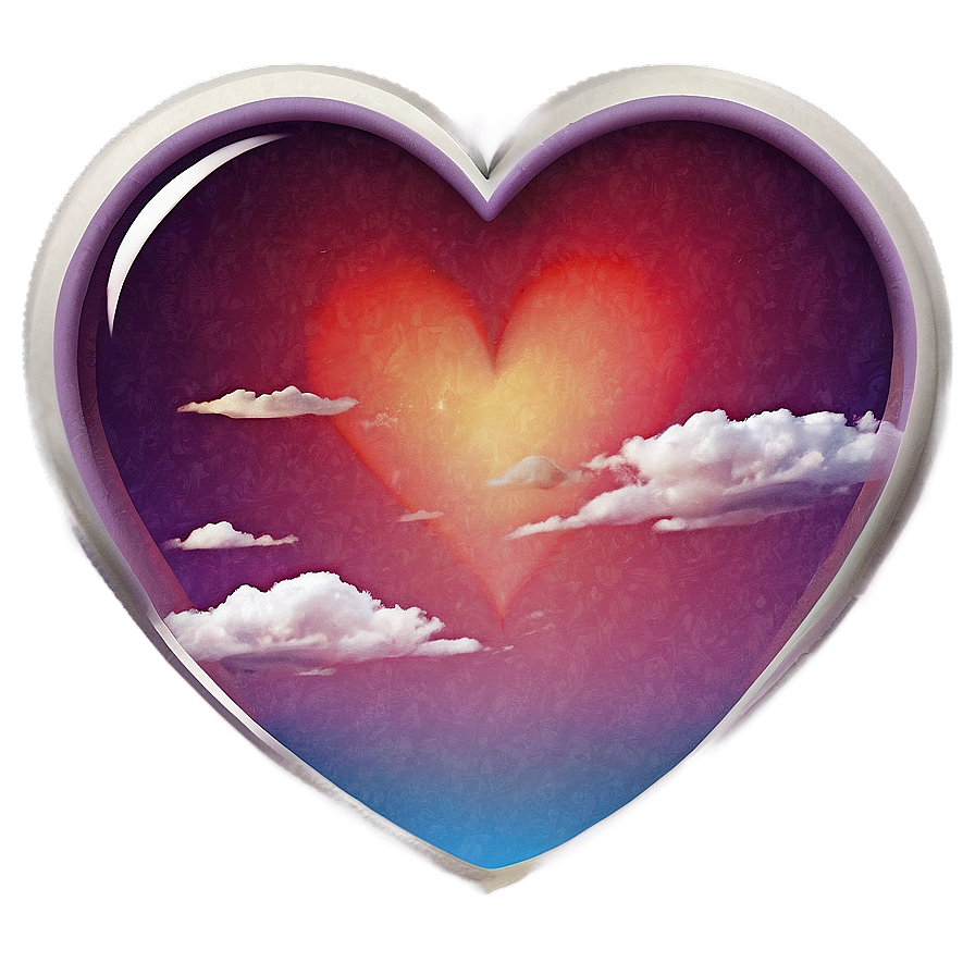 Heart Cloud Transparent Png Etf PNG Image