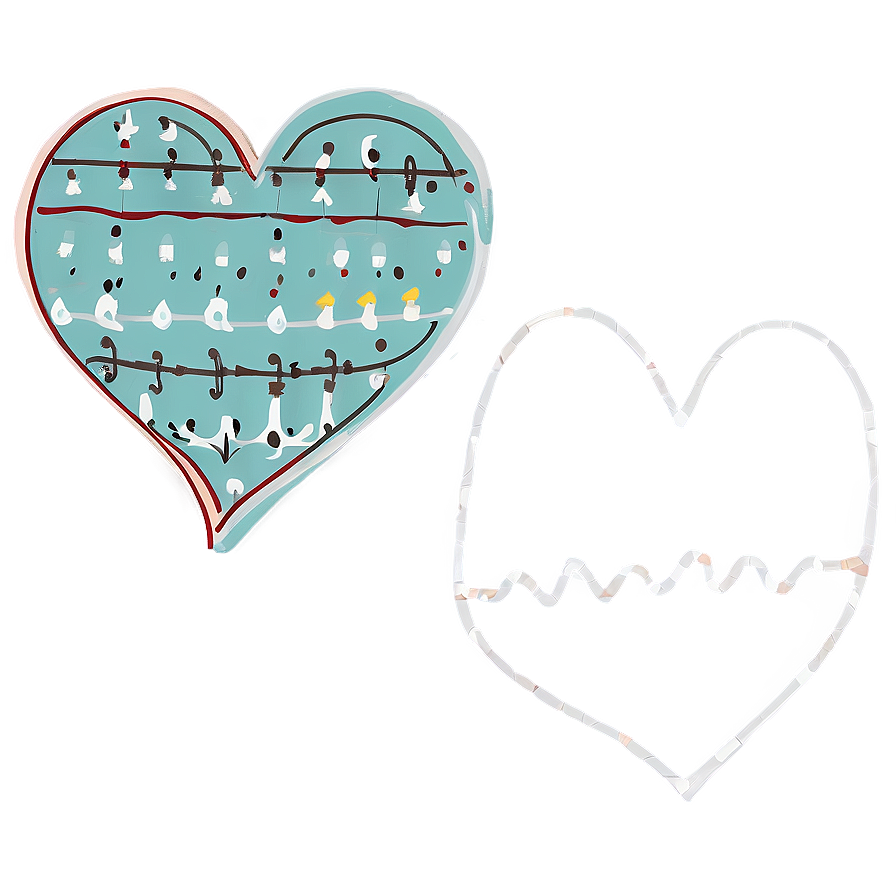 Heart Doodle Clipart Png 06262024 PNG Image