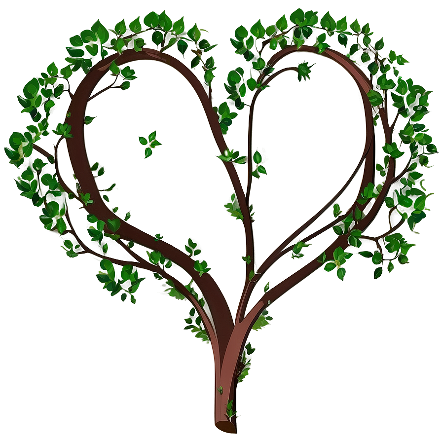 Heart In Nature Scene Png 05252024 PNG Image