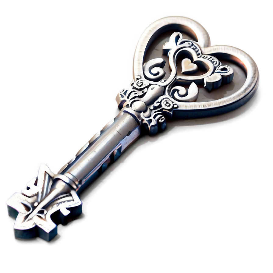 Heart Key Png 05042024 PNG Image