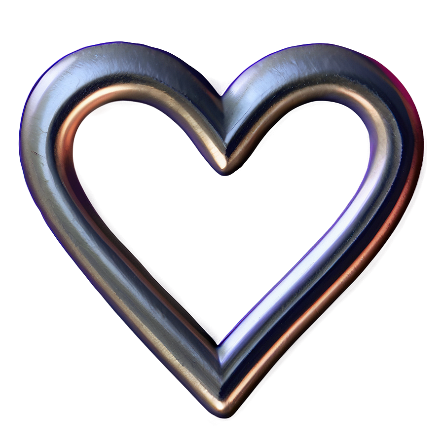 Heart Line Clipart Png 06262024 PNG Image