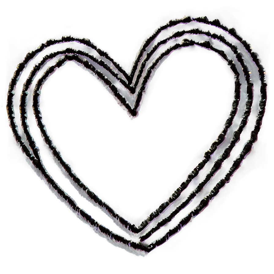 Heart Line Shape Png 84 PNG Image