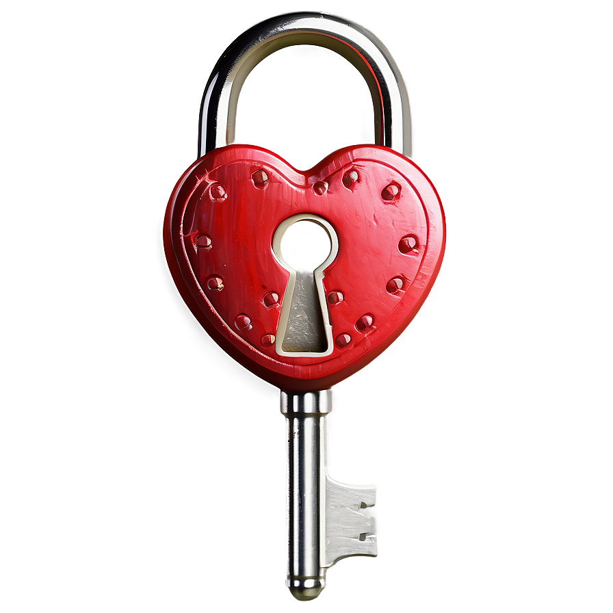 Heart Lock And Key Png A PNG Image