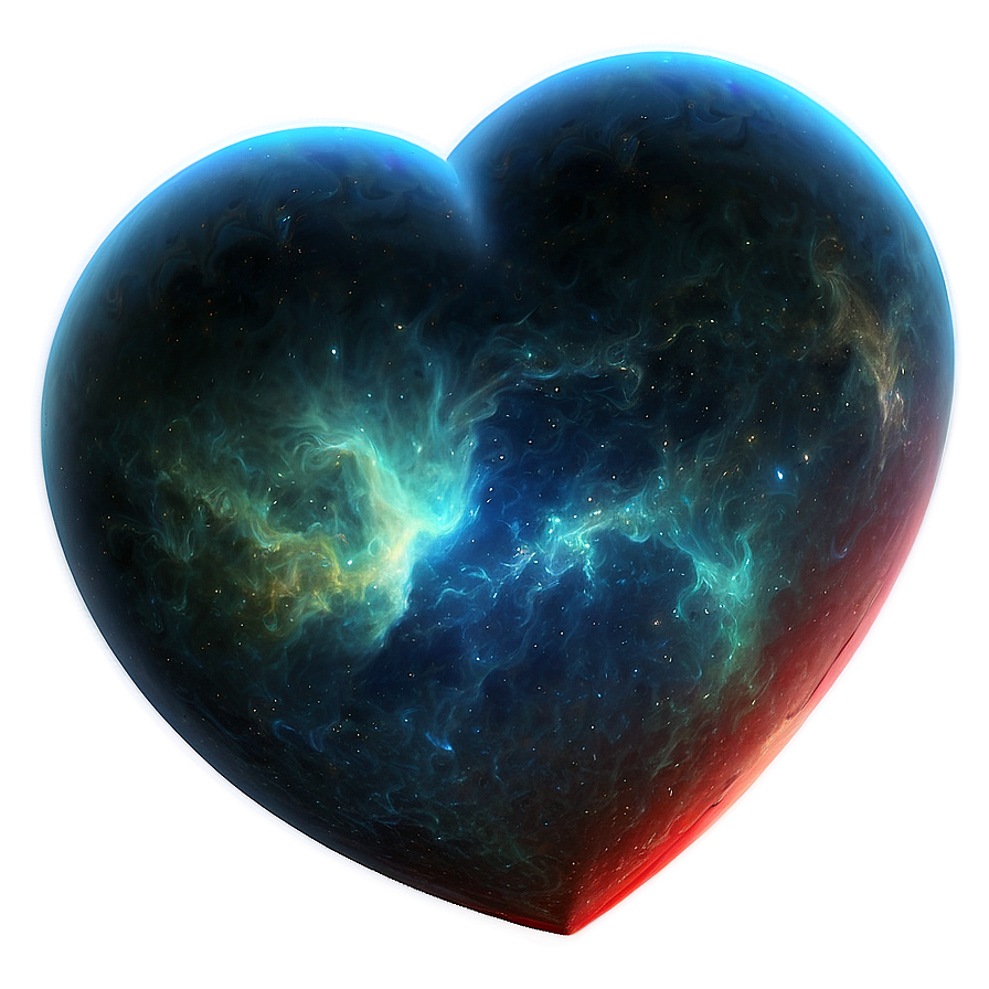 Heart Planet Universe Png Imt PNG Image