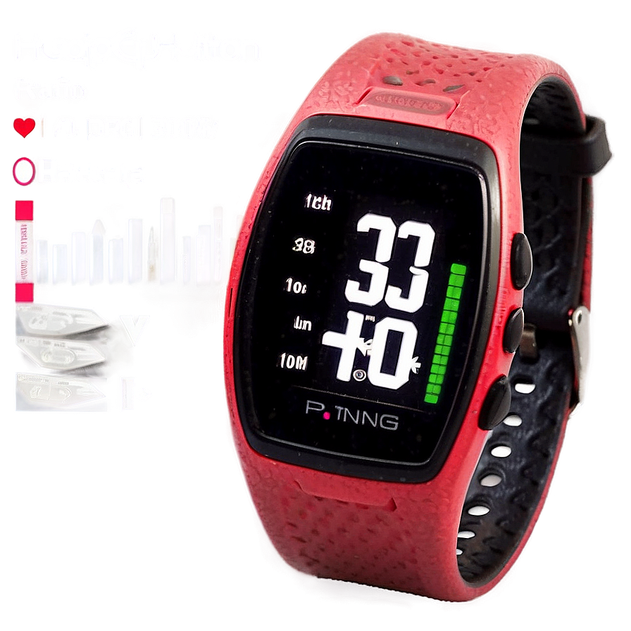 Heart Rate Monitor Watch Png 05212024 PNG Image