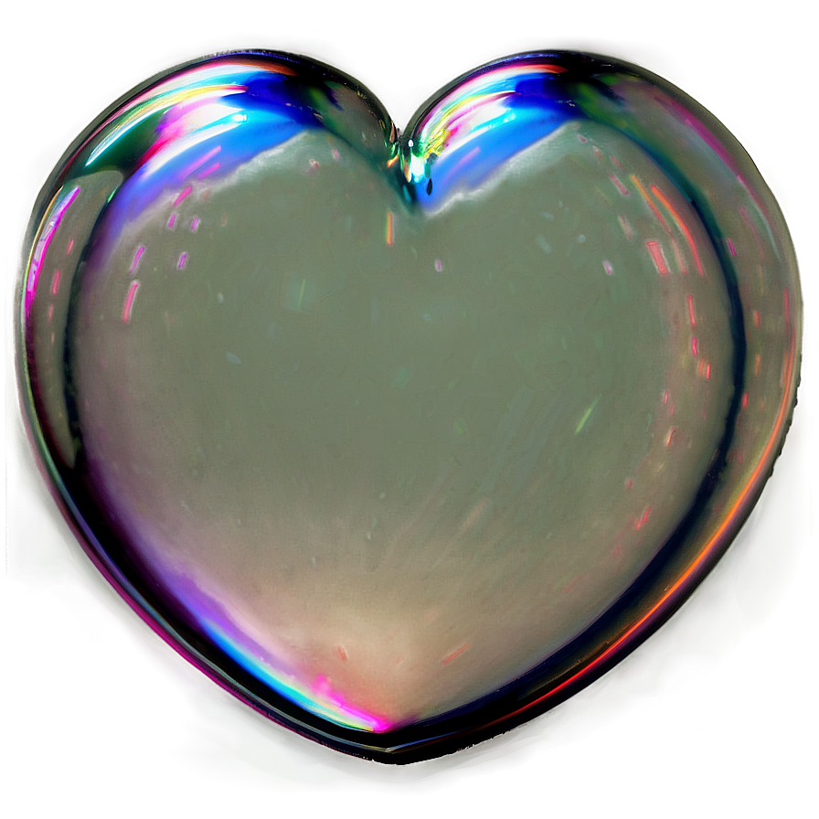 Heart Shaped Bubble Png 28 PNG Image