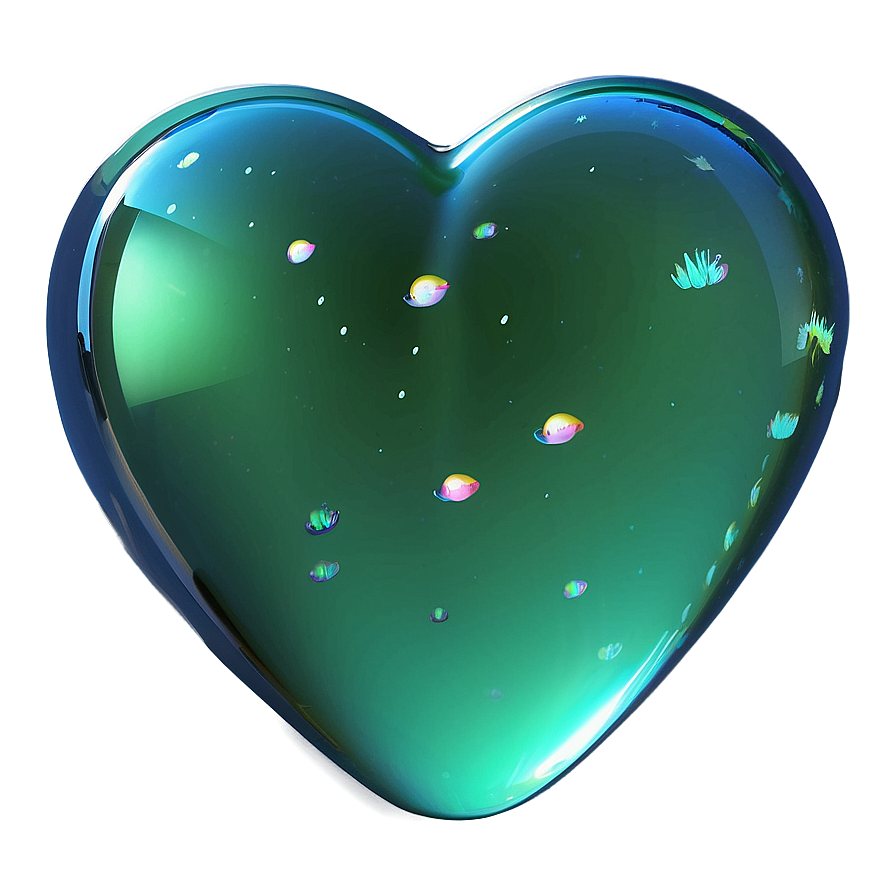 Heart Shaped Bubble Png Kvn PNG Image