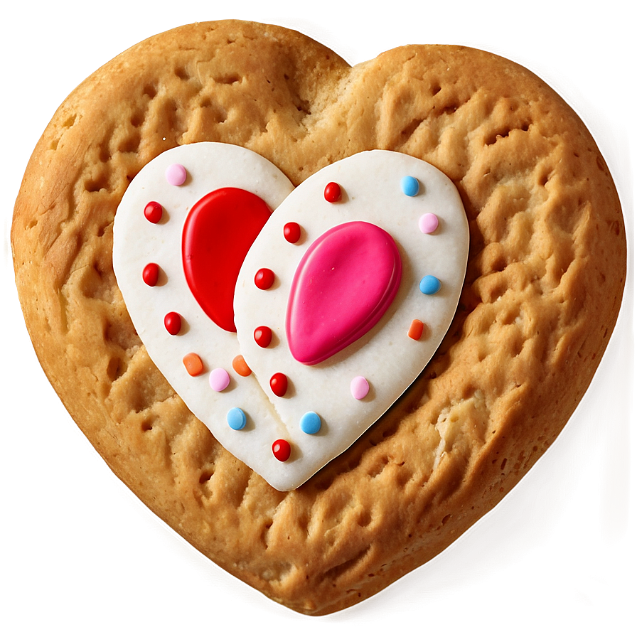 Heart Shaped Cookies Png C PNG Image