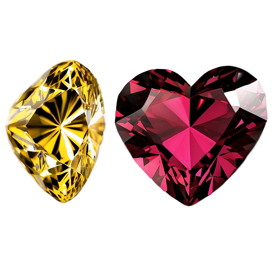 Heart Shaped Diamond Png Npg PNG Image