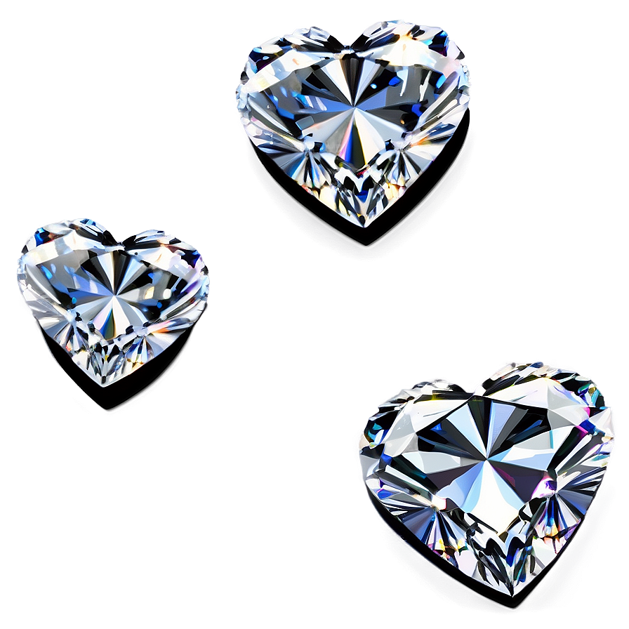 Heart Shaped Diamonds Png 59 PNG Image